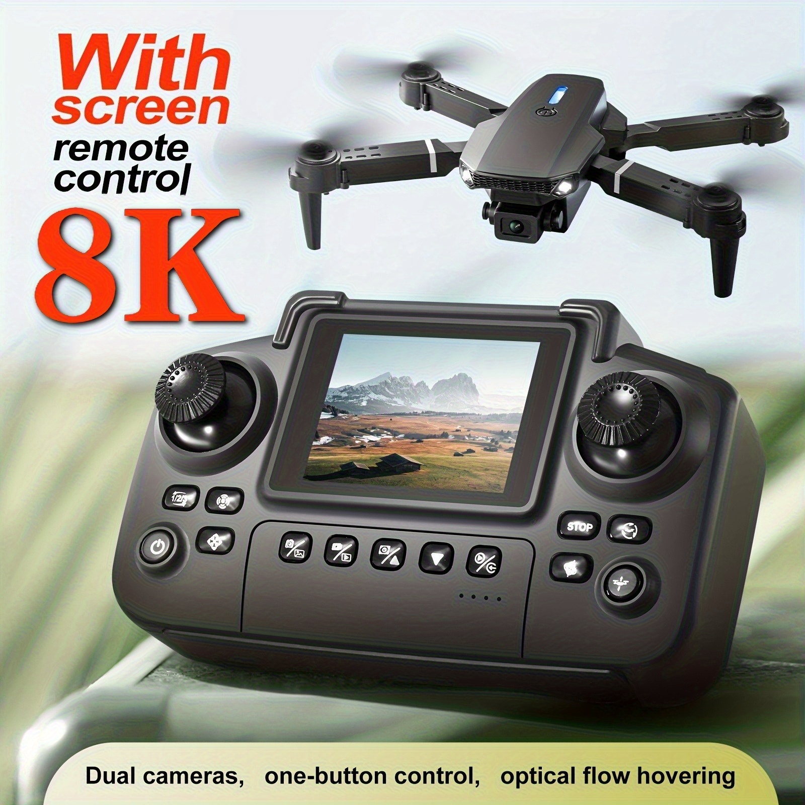 Drone Camera 4K - The 2026 upgraded E88 PRO MAX