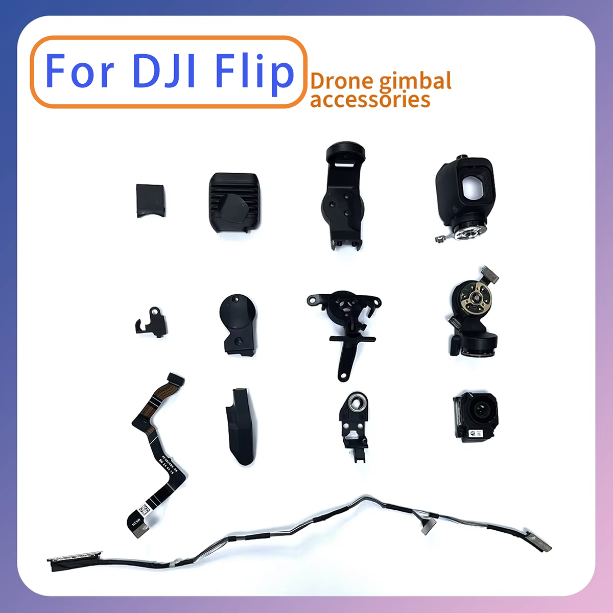 Drone Camera Mount - Original Flip gimbal camera with motor,