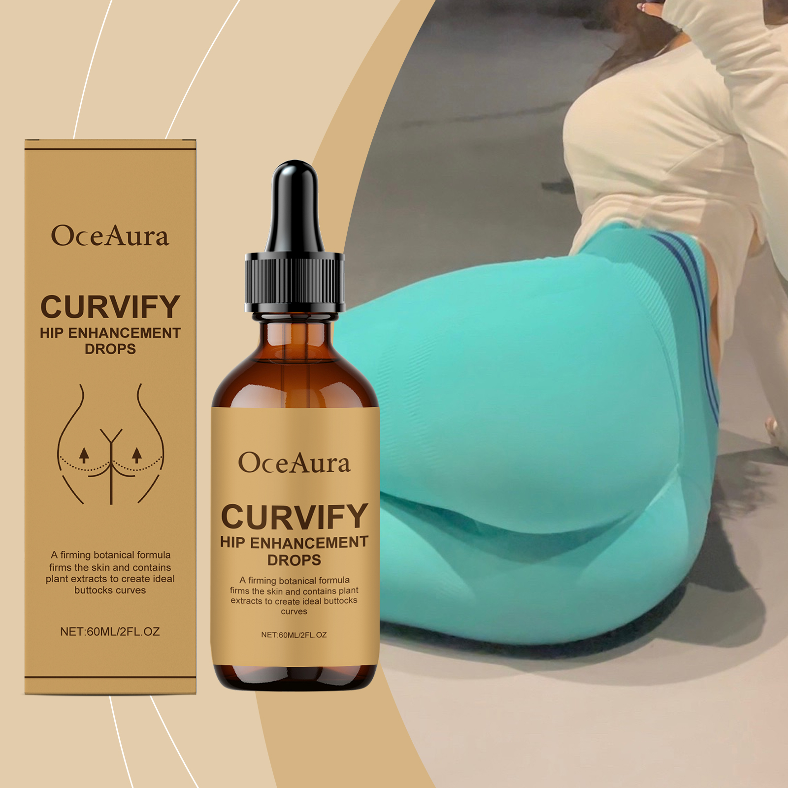 Drone Camera Stabilized - Butt Enhancement Serum,Active Warming & Plumping