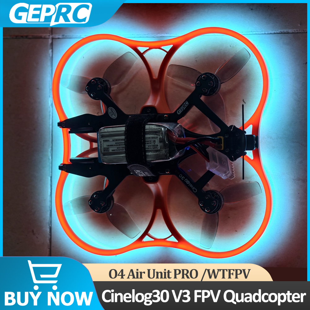 Drone Camera Professional - GEPRC Cinelog30 V3 FPV Quadcopter O4