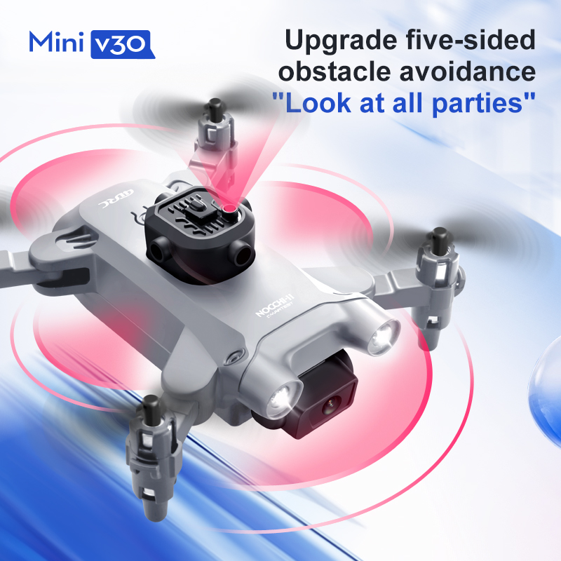Mini V30 WiFi FPV Drone With 4 - Drone Camera Wide Angle บทวิจารณ์และราคา