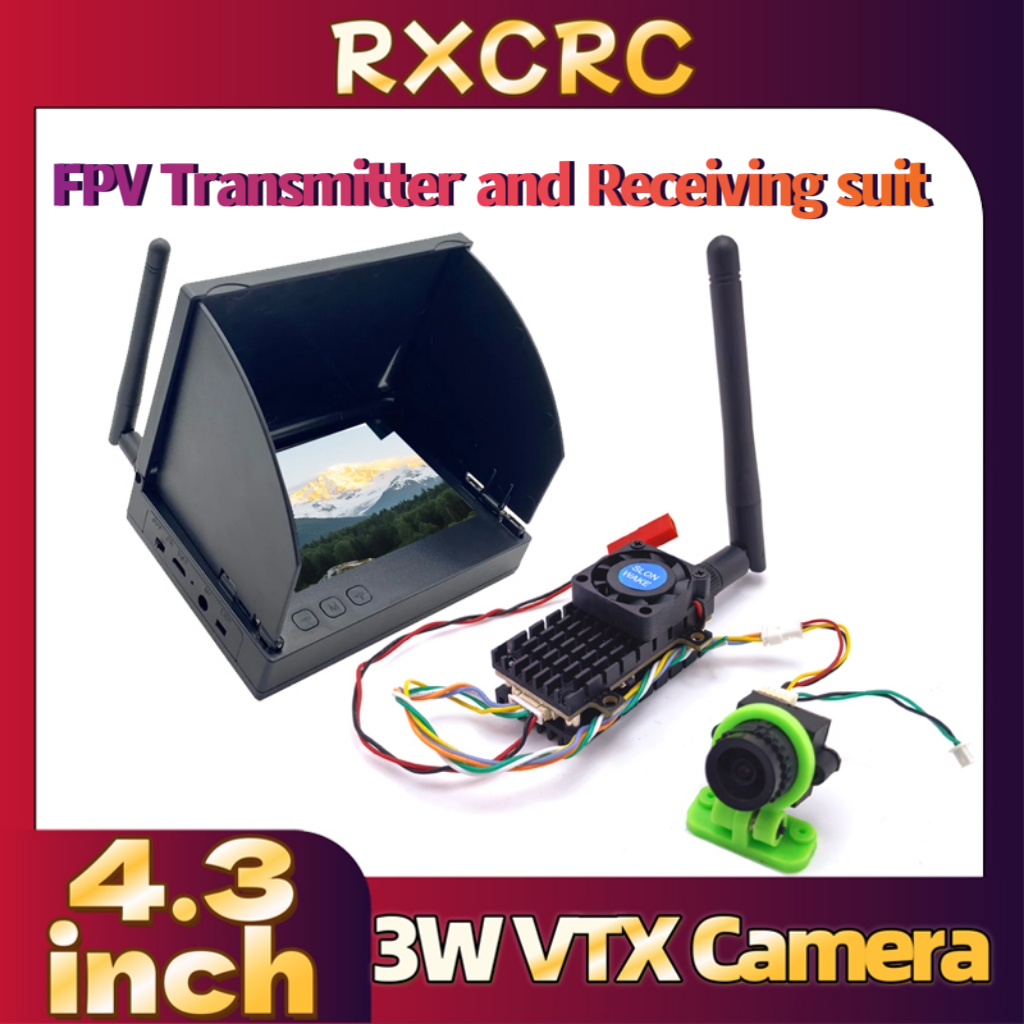 RXCRC 5.8G 3W Video VTX transm - Drone Camera Lens บทวิจารณ์และราคา