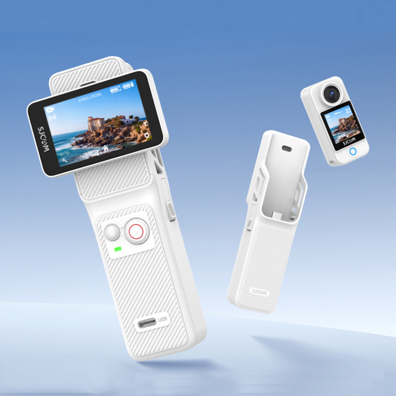 SJCAM New White C400 Pocket Ha - Drone Camera Action บทวิจารณ์และราคา