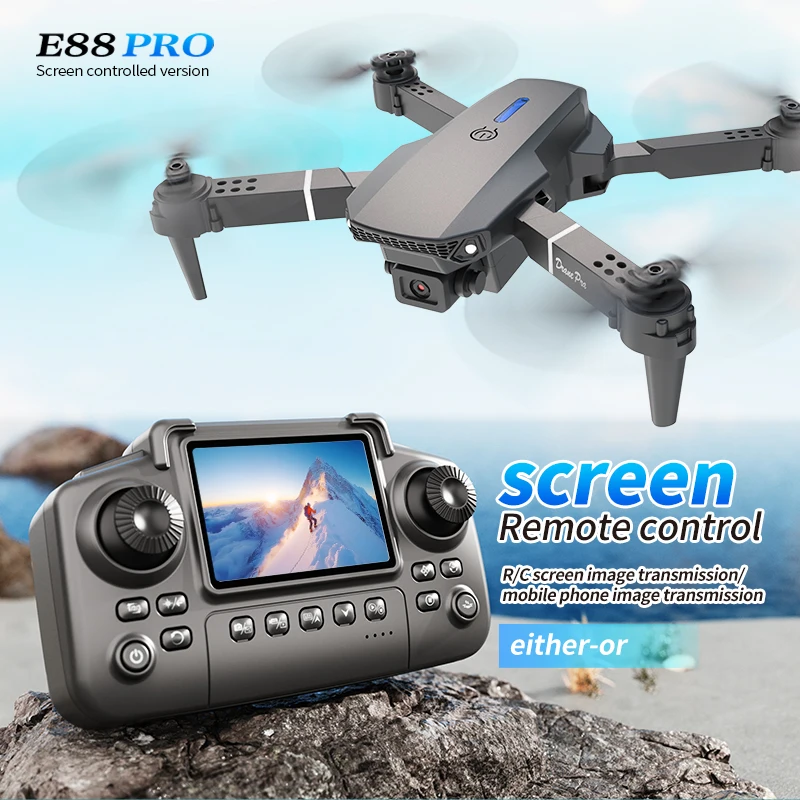 Professional E88 PRO Drone wit - Drone Camera Mount บทวิจารณ์และราคา