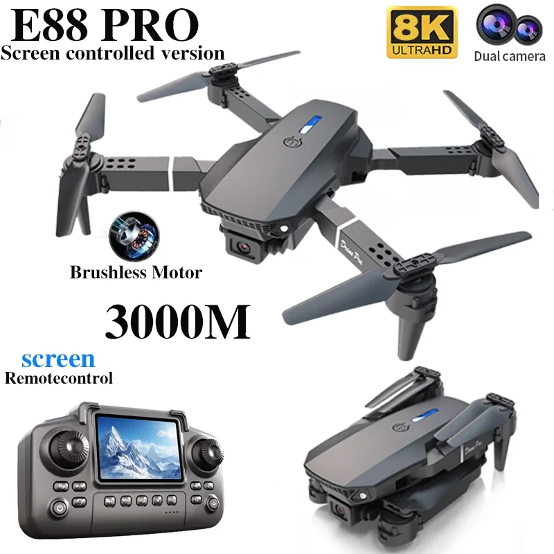 Professional E88 PRO Drone wit - Drone Camera Mount บทวิจารณ์และราคา