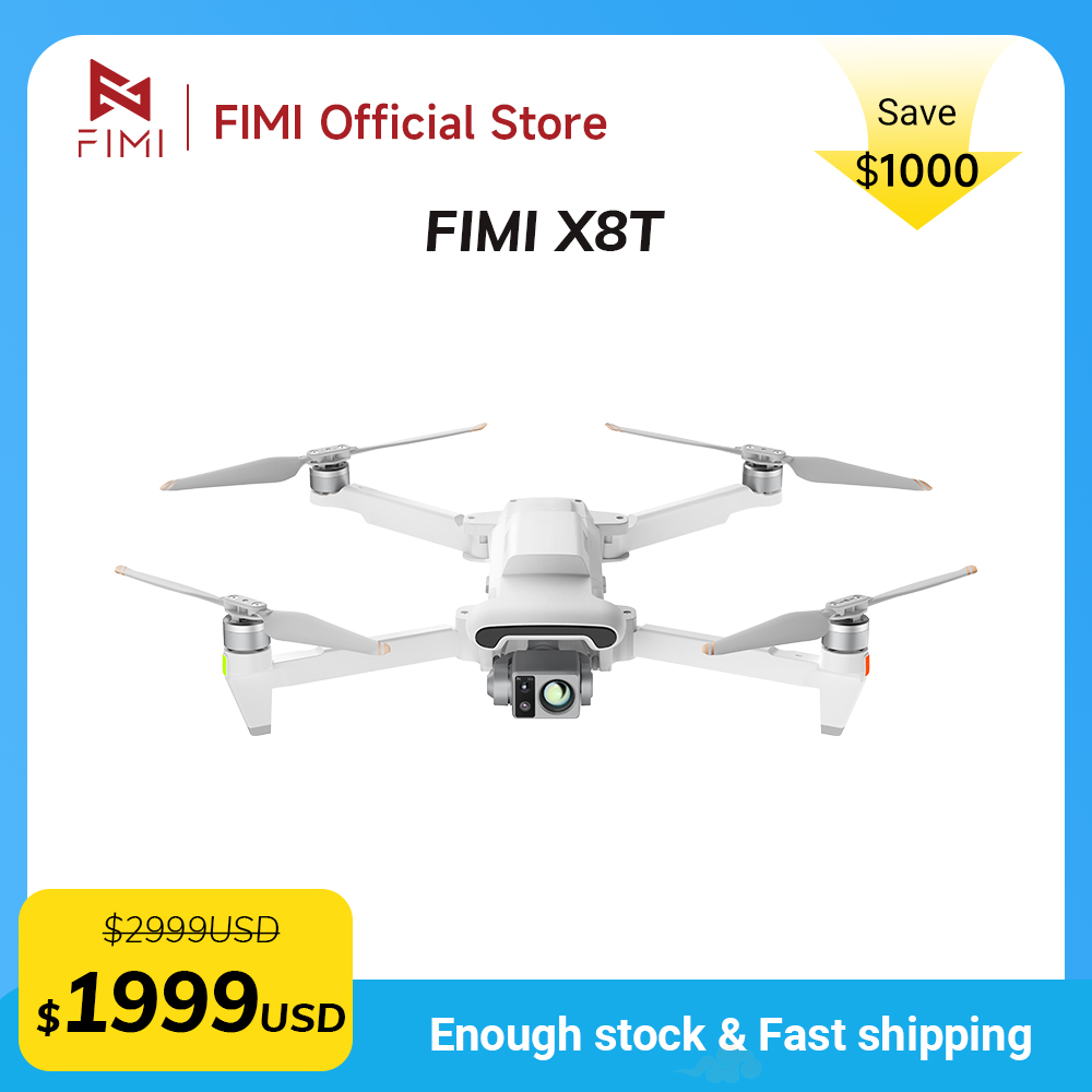 FIMI X8T Drone Thermal Infrare - Drone Camera Thermal บทวิจารณ์และราคา