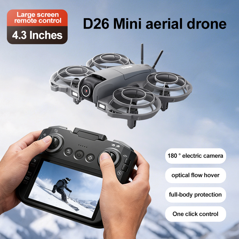 D26 Drone 4K Aerial HD 180° Ca - Drone Camera With Gimbal บทวิจารณ์และราคา