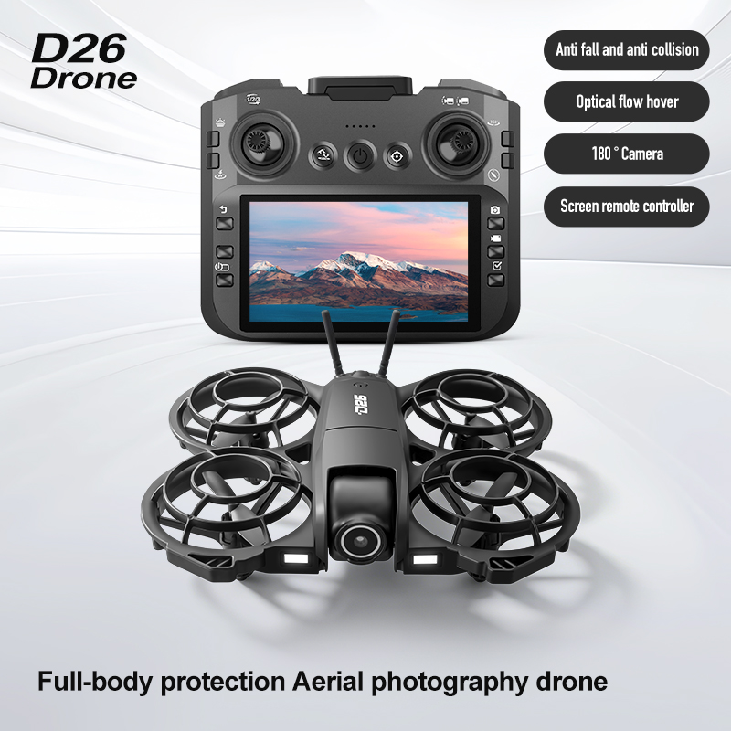 D26 Drone 4K Aerial HD 180° Ca - Drone Camera With Gimbal บทวิจารณ์และราคา