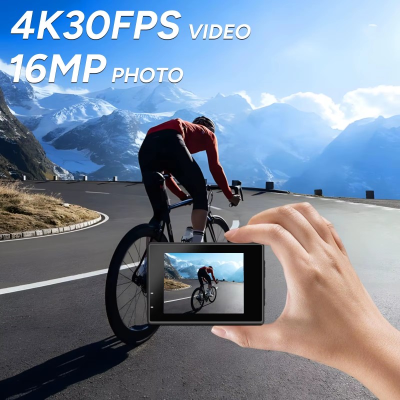SJCAM Dual Screen-SJ4000 Helme - Drone Camera Action บทวิจารณ์และราคา