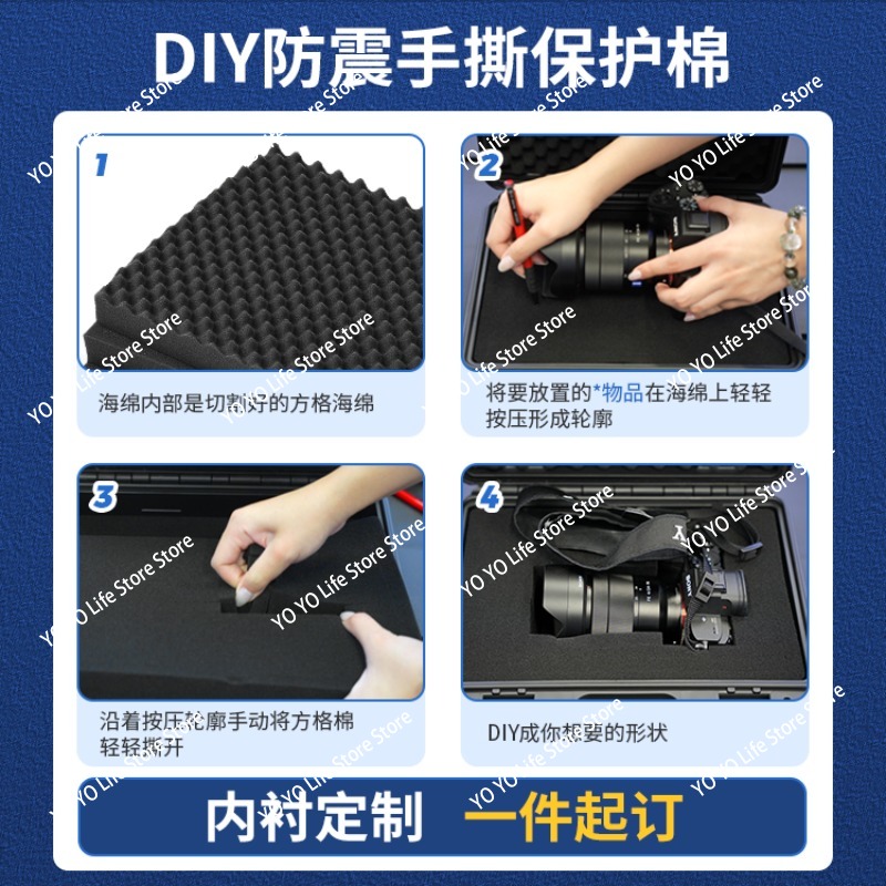 Portable waterproof toolbox In - Drone Camera Waterproof บทวิจารณ์และราคา