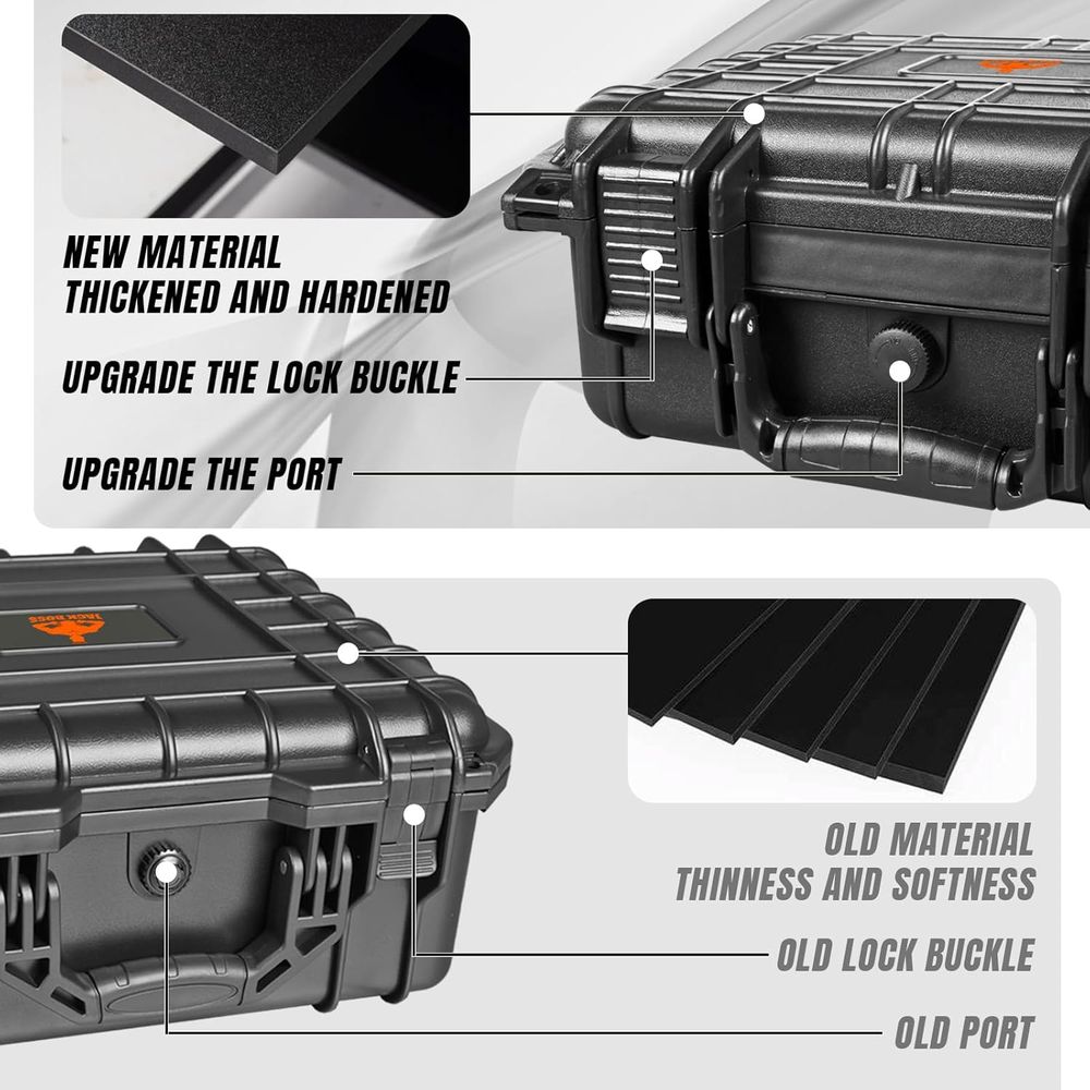 Portable 16x12.8x6.8 Weatherpr - Drone Camera Case บทวิจารณ์และราคา