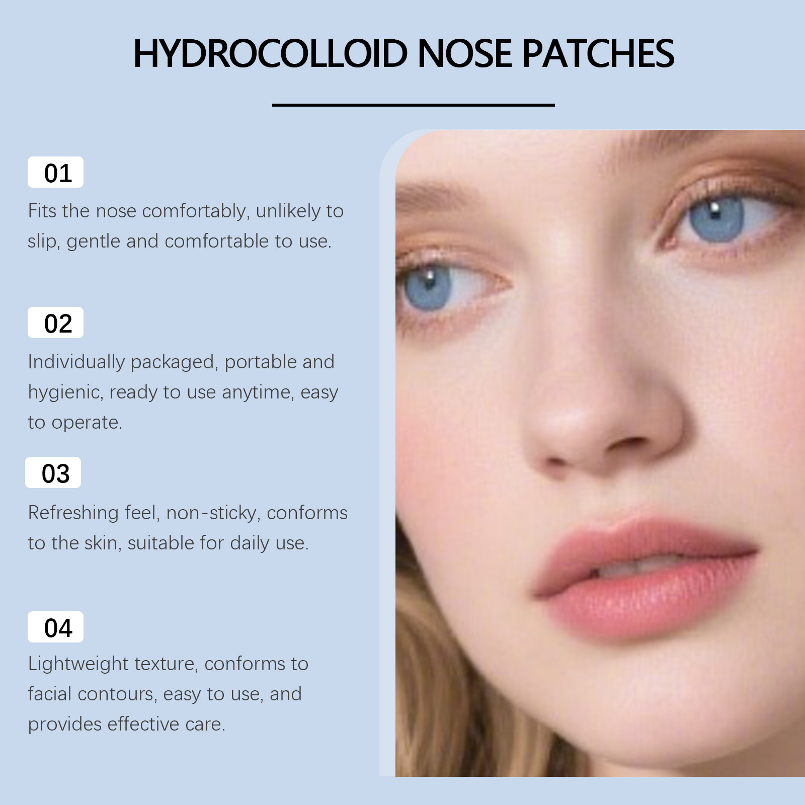 Nicotinamide Nose Patches Clea - Drone Camera Stabilized บทวิจารณ์และราคา