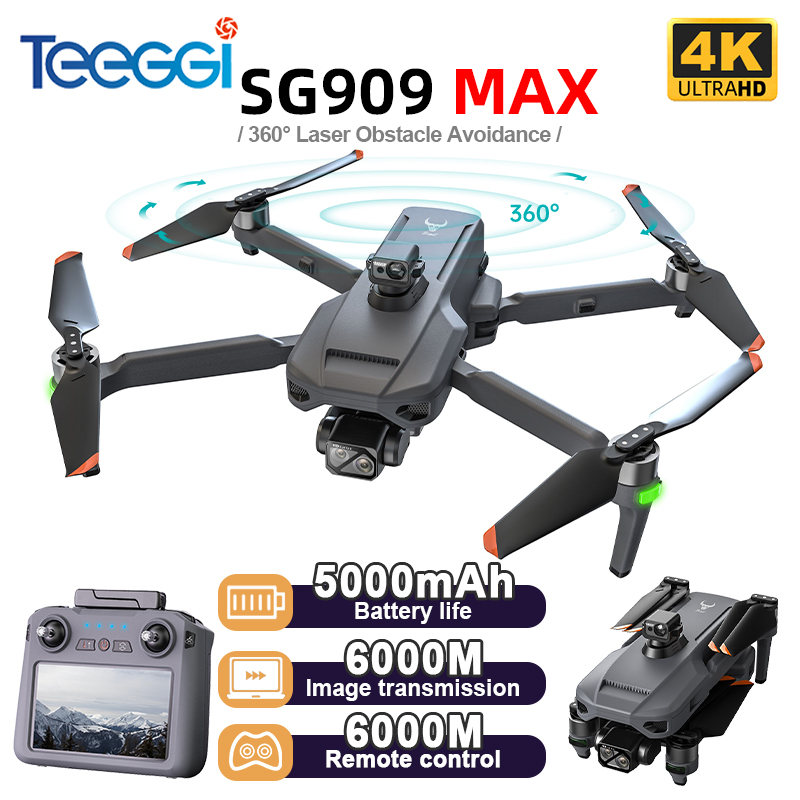 Teeggi SG909 MAX GPS Drone Wit - Drone Camera With Gimbal บทวิจารณ์และราคา