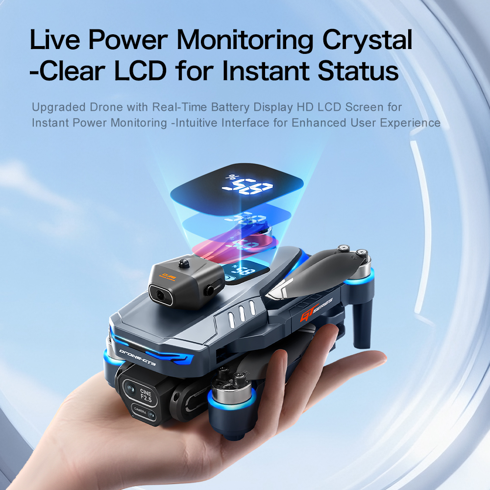 Lenovo GT8 drone 8K HD dual ca - Drone Camera Hd บทวิจารณ์และราคา