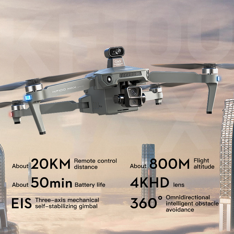SJRC KF100 MAX 8K UHD Photo HD - Drone Camera Hd บทวิจารณ์และราคา