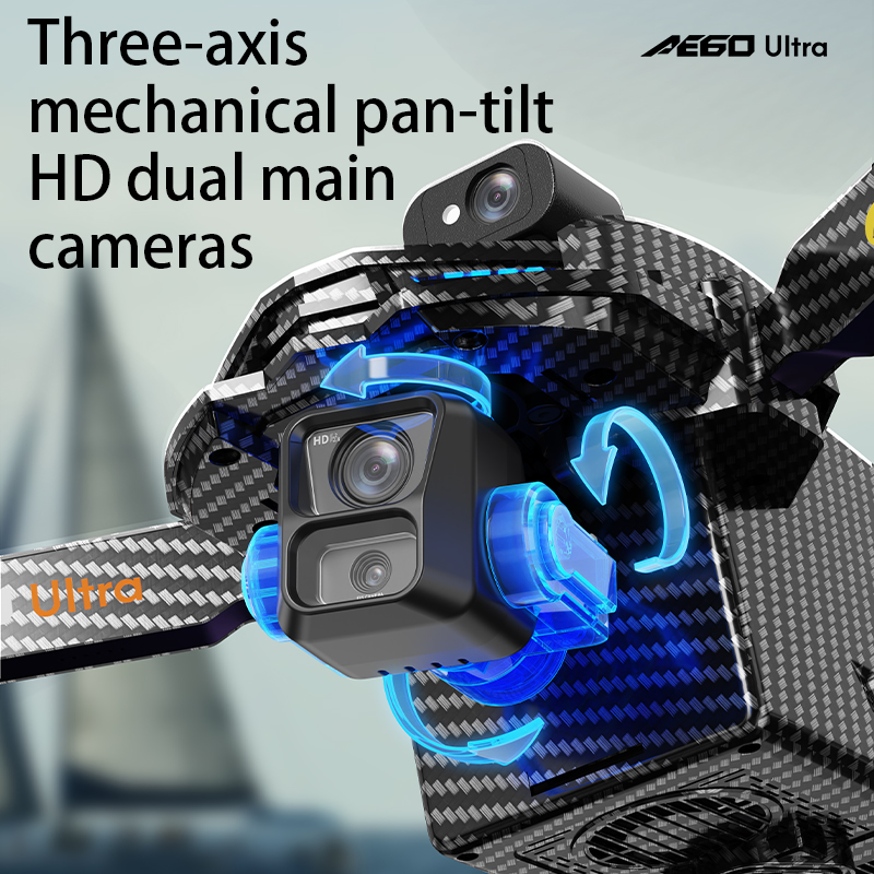 AE60 GPS Drone Professional 8K - Drone Camera With Gimbal บทวิจารณ์และราคา