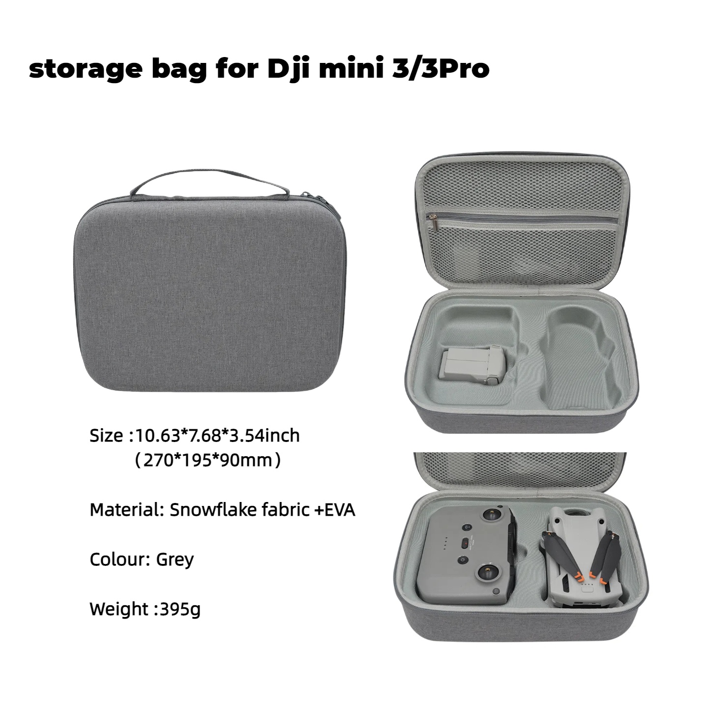 Hard EVA Drone Bag For DJI Min - Drone Camera Case บทวิจารณ์และราคา