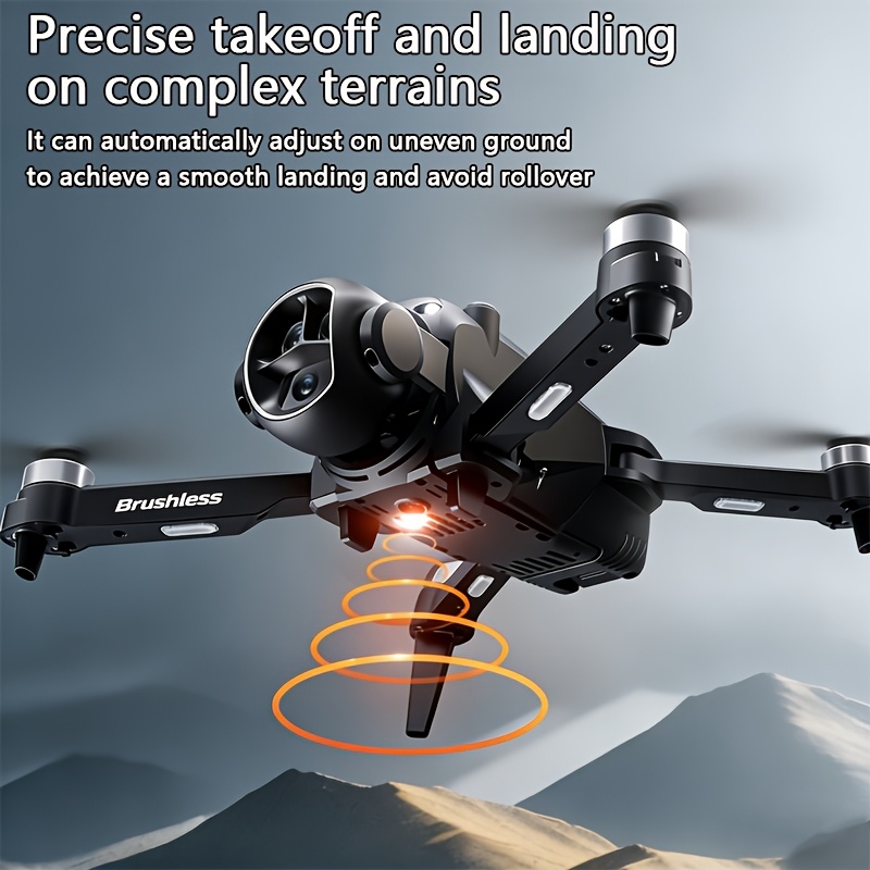 Upgraded Brushless Drone with  - Drone Camera Vlog บทวิจารณ์และราคา