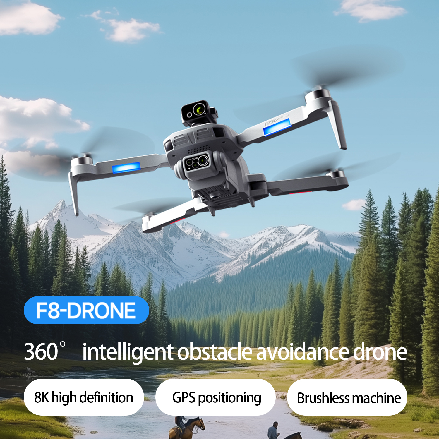 F8 MAX GPS Drone Professional  - Drone Camera Professional บทวิจารณ์และราคา