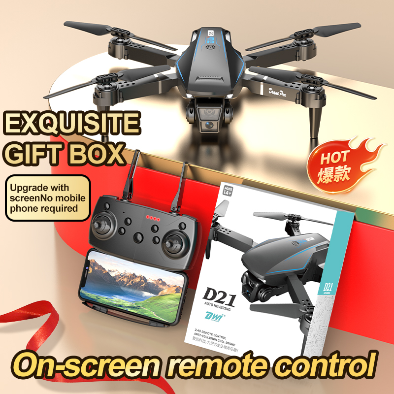 NEW D21 Professional 4K FPV RC - Drone Camera Wide Angle บทวิจารณ์และราคา