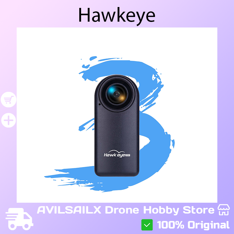 Hawkeye Thumb 3 4K Mini Action - Drone Camera Vlog บทวิจารณ์และราคา