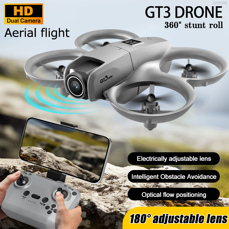 New GT3 Mini RC Drone 8K 5G Ae - Drone Camera Mount บทวิจารณ์และราคา