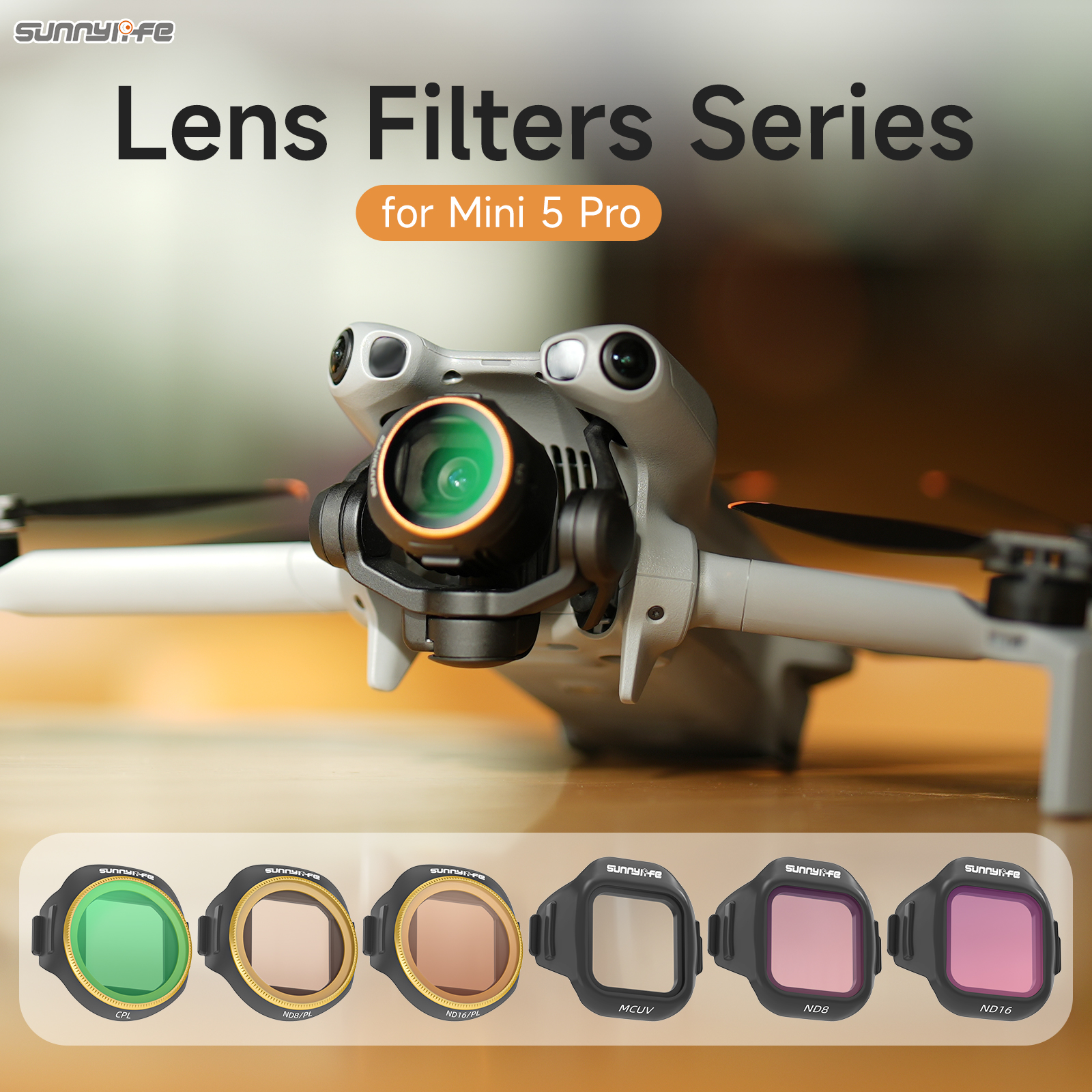 Sunnylife Lens For Mini 5 Pro  - Drone Camera Filter บทวิจารณ์และราคา