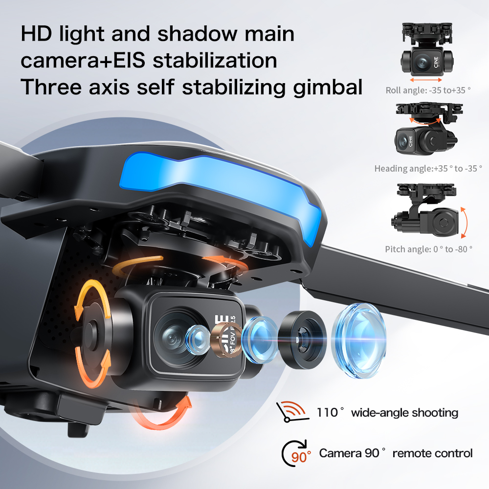 New S-X1 MAX Drone GPS 8K Prof - Drone Camera Wide Angle บทวิจารณ์และราคา
