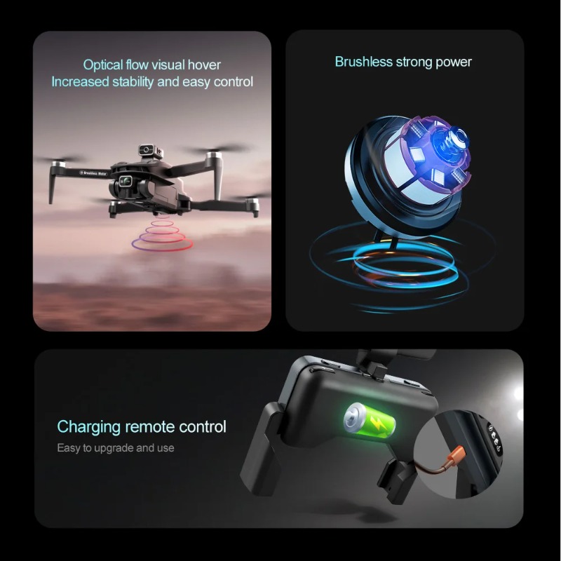Lenovo V168 Drone 4K Professin - Drone Camera Wide Angle บทวิจารณ์และราคา