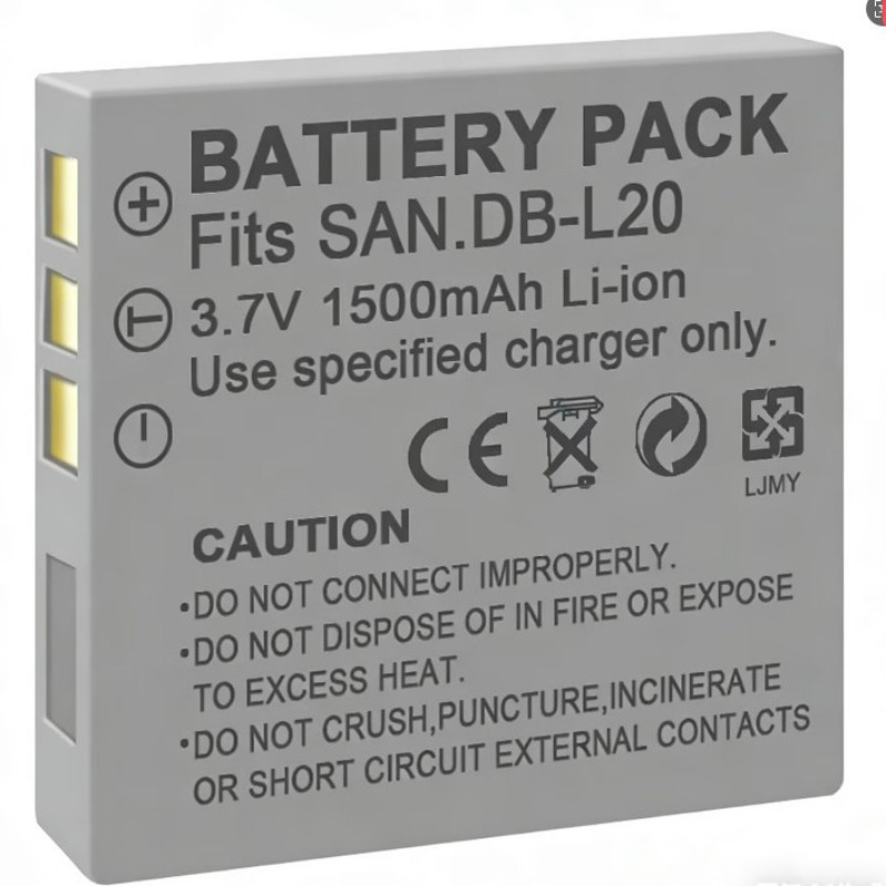 3.7V 1500mah DB-L20 Battery fo - Drone Camera Action บทวิจารณ์และราคา