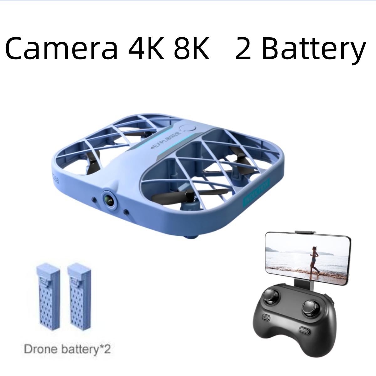 JJRC H107 FPV RC Drone with 2  - Drone Camera Night Vision บทวิจารณ์และราคา
