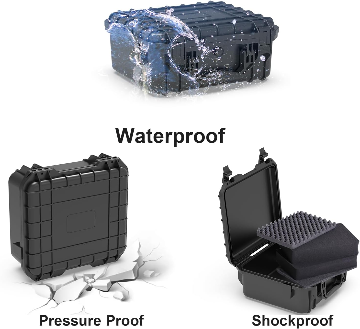 Waterproof Hard Case with Pick - Drone Camera Waterproof บทวิจารณ์และราคา