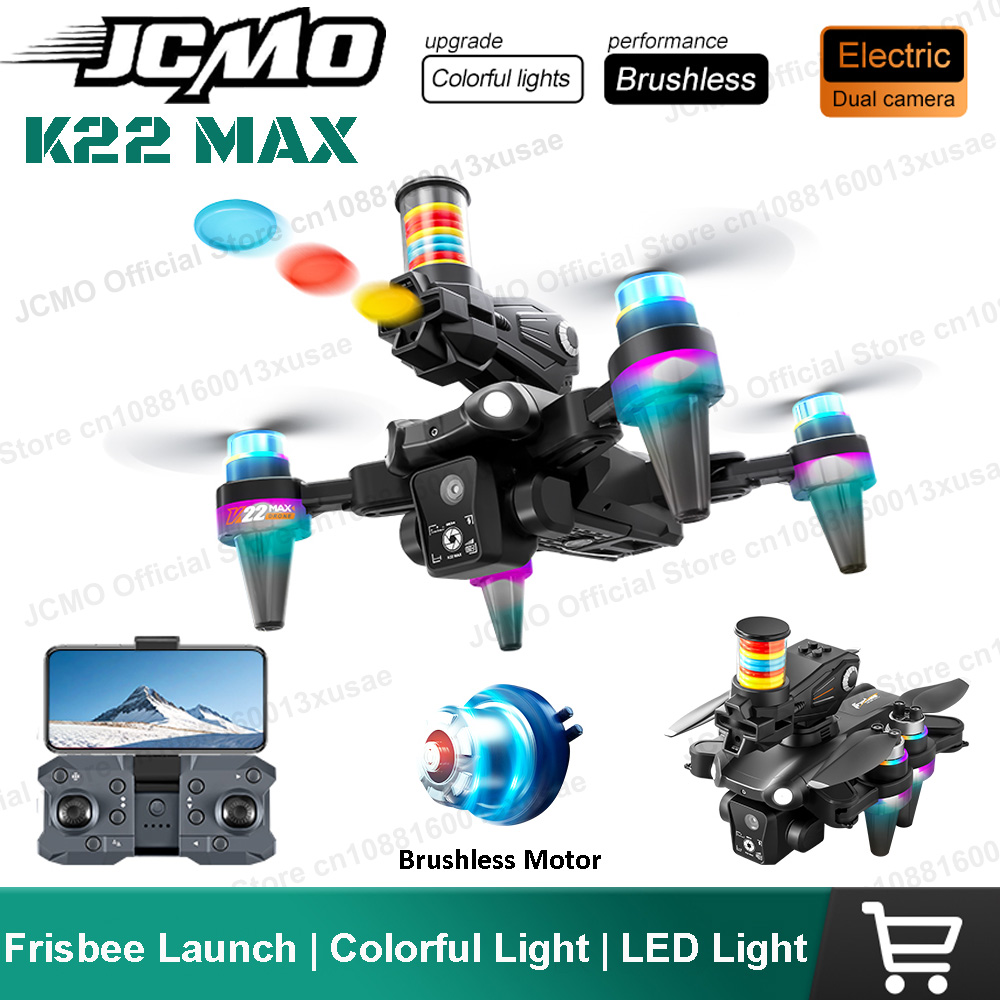 JCMO K22 MAX Frisbee Launch Dr - Drone Camera Professional บทวิจารณ์และราคา