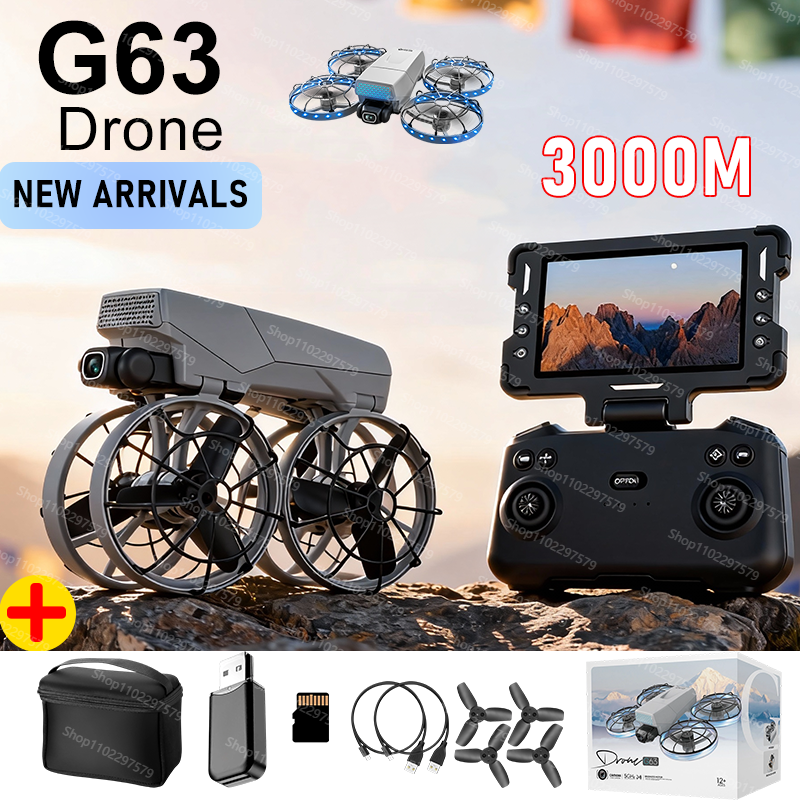 G63 Drone 8K HD Dual Cameras 1 - Drone Camera Vlog บทวิจารณ์และราคา